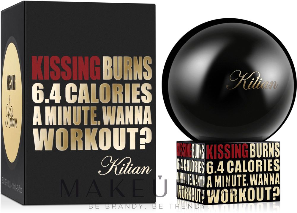 Kilian Kissing Burns 6.4 Calories a Minute. Wanna Workout?
