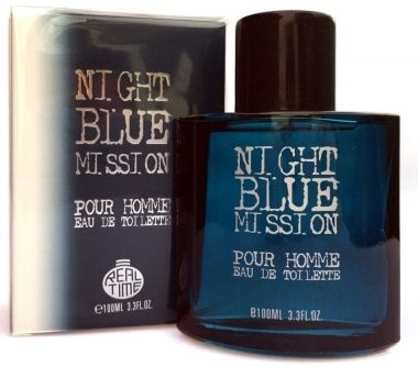 Real Time Night Blue Mission Pour Homme