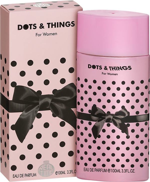 Real Time Dots & Things Pink
