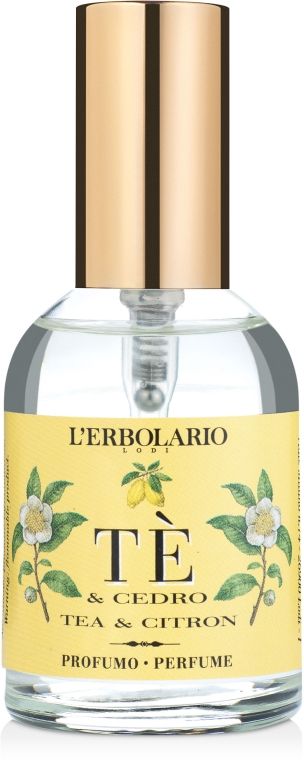 L'Erbolario Acqua Di Profumo Tea & Cedar