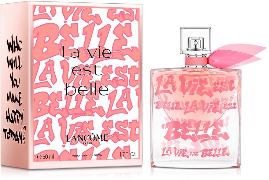 Lancome La Vie Est Belle Artist Edition by Lady Pink