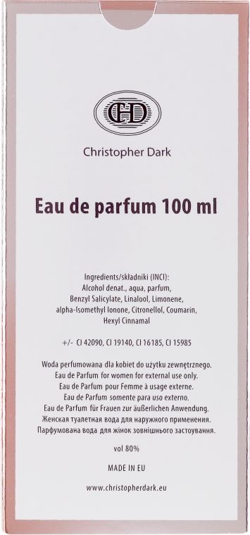 Christopher Dark Via La Bella