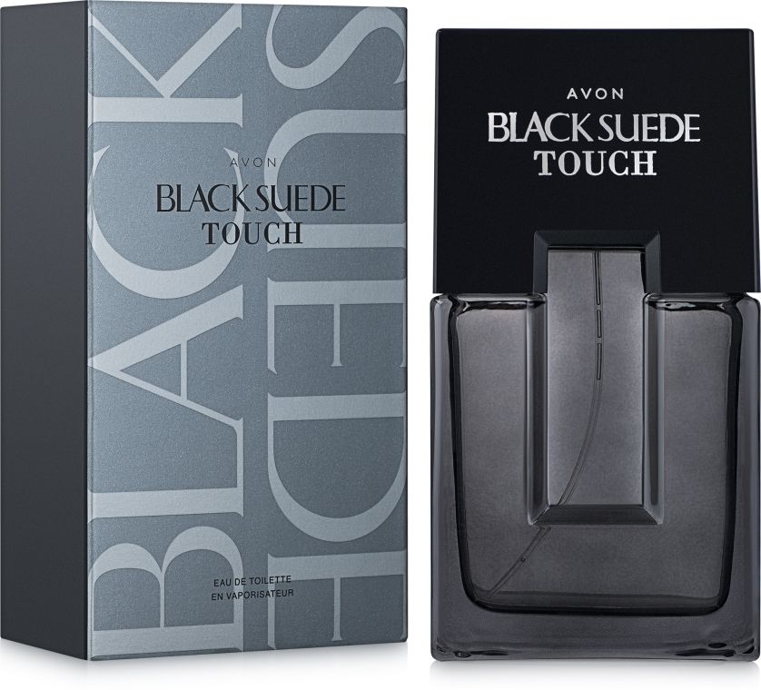 Avon Black Suede Touch
