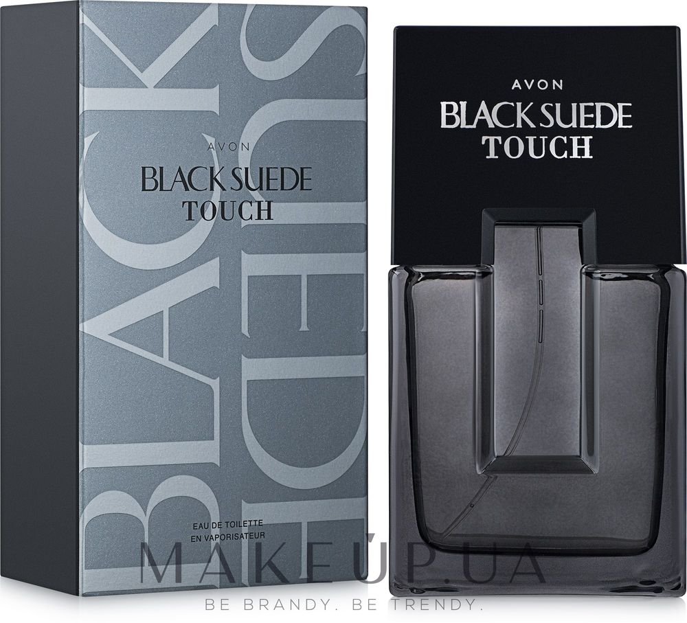 Avon Black Suede Touch
