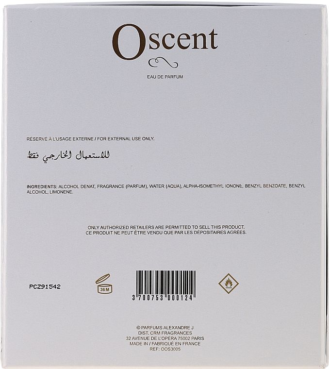 Alexandre.J Oscent White (Luxury Box)