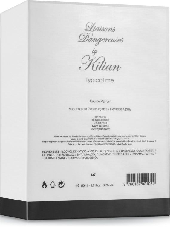 Kilian Liaisons Dangereuses by Kilian