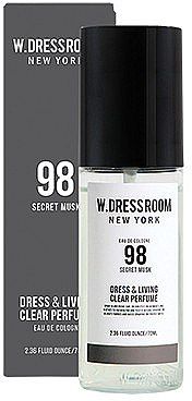 W.Dressroom Dress & Living Clear Perfume No.98 Secret Musk для одежды и дома