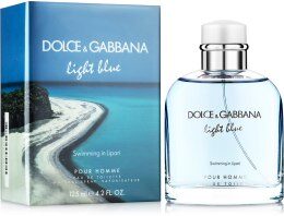 Photo of Dolce&Gabbana Light Blue Swimming in Lipari